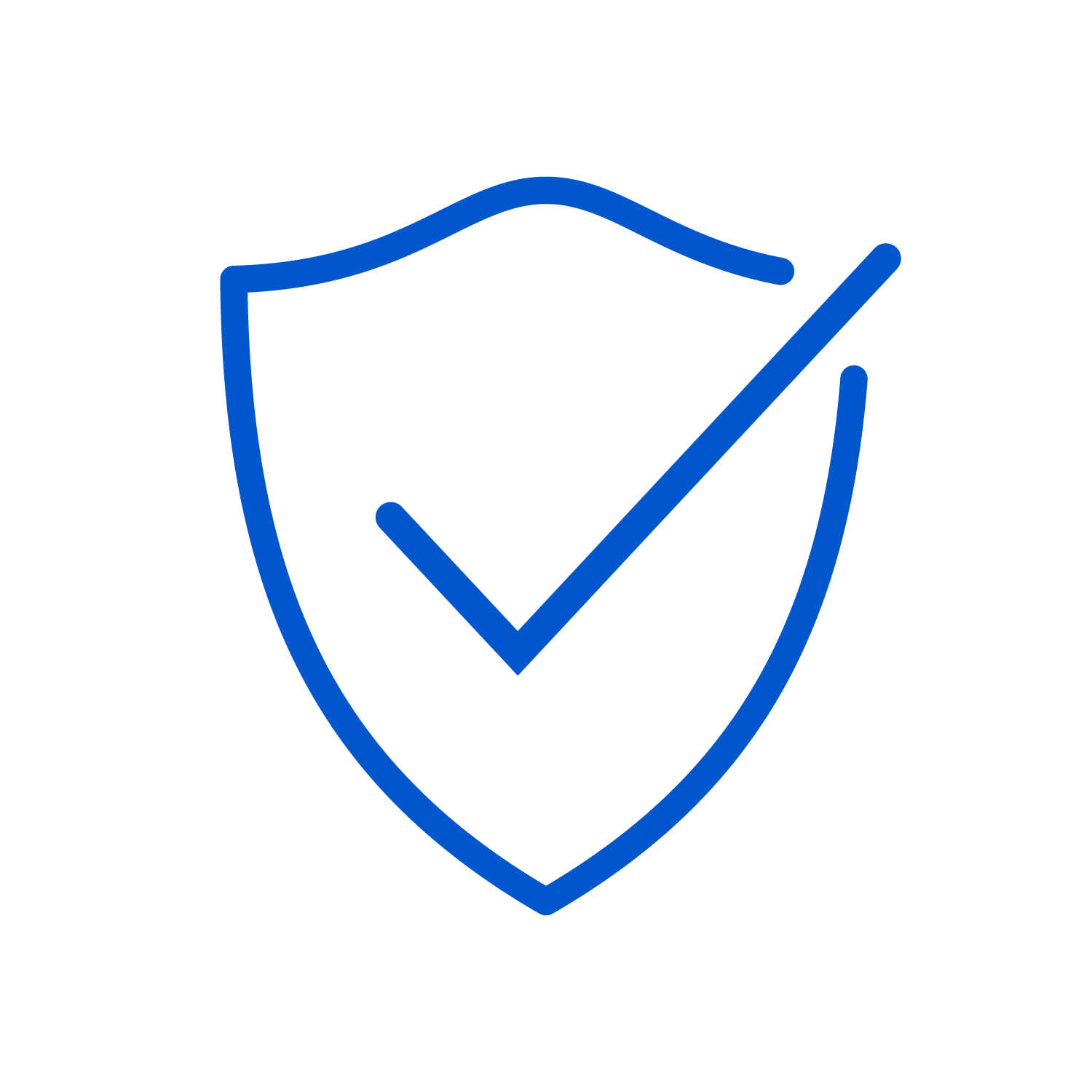 Checkmark shield icon